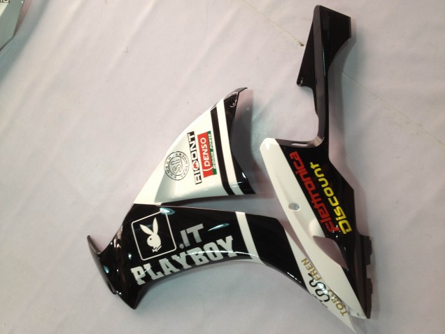 2012-2016 Honda CBR1000RR Motorcycle Fairings - White Glossy Black Rizoma Playboy Australia for Sale