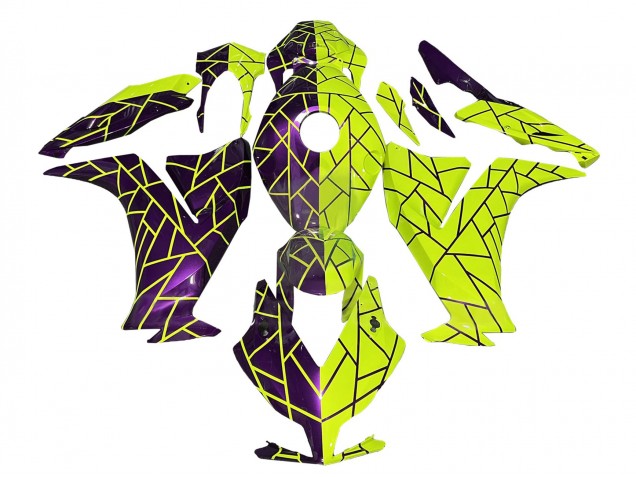 2012-2016 Honda CBR1000RR Motorcycle Fairings - Purple Yellow Australia for Sale