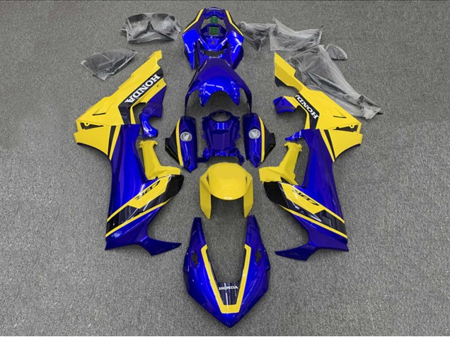 2017-2023 Honda CBR1000RR Motorcycle Fairings - Yellow Blue Australia for Sale