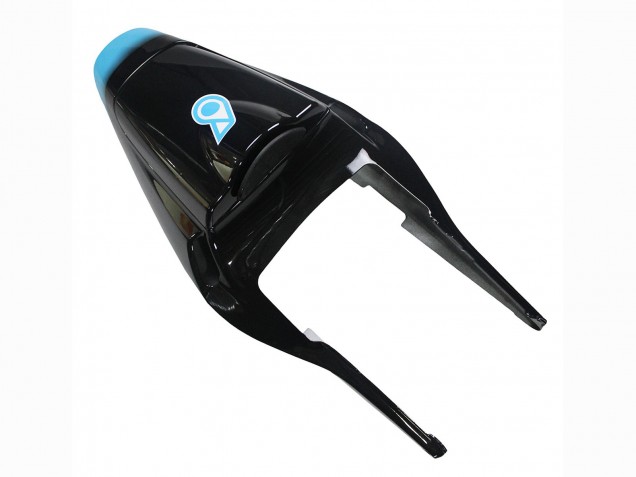 2003-2004 Honda CBR600RR Motorcycle Fairings - Light Blue Red Glossy Black Dunlop Australia for Sale