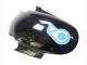 2003-2004 Honda CBR600RR Motorcycle Fairings - Light Blue Red Glossy Black Dunlop Australia for Sale