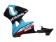 2003-2004 Honda CBR600RR Motorcycle Fairings - Light Blue Red Glossy Black Dunlop Australia for Sale