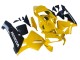 2003-2004 Honda CBR600RR Motorcycle Fairings - Yellow Glossy Black Australia for Sale