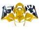2003-2004 Honda CBR600RR Motorcycle Fairings - Yellow Glossy Black Australia for Sale