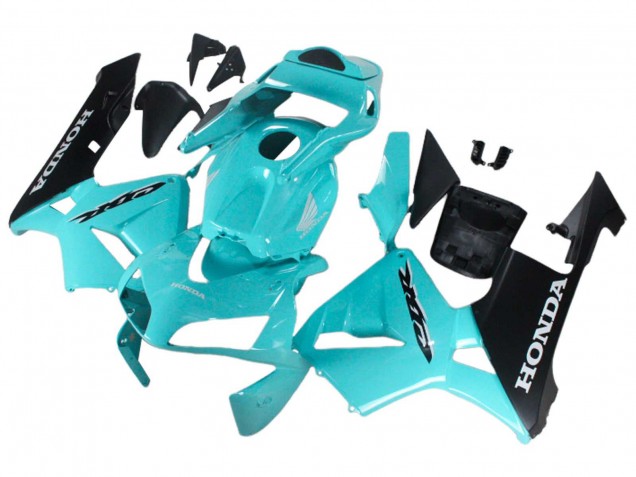 2003-2004 Honda CBR600RR Motorcycle Fairings - Light Blue Black Australia for Sale