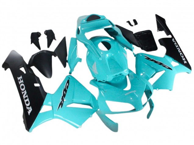 2003-2004 Honda CBR600RR Motorcycle Fairings - Light Blue Black Australia for Sale