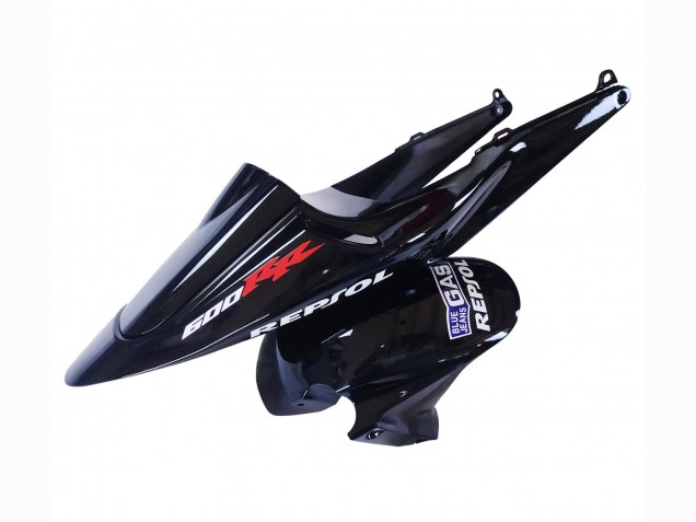 2003-2004 Honda CBR600RR Motorcycle Fairings - Glossy Black White Repsol Australia for Sale