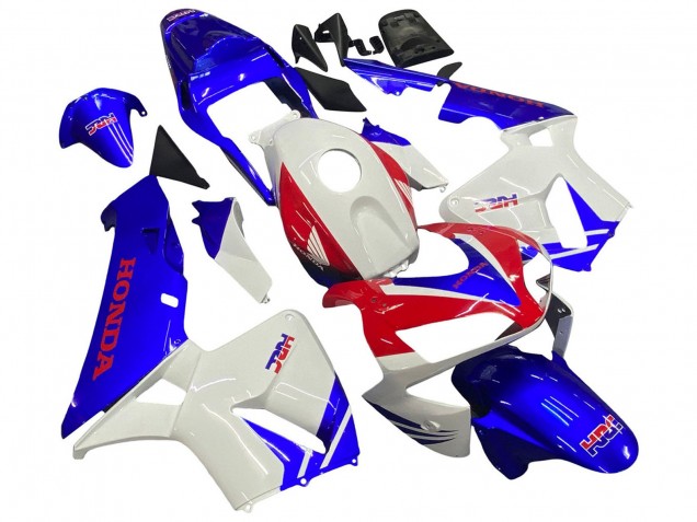 2003-2004 Honda CBR600RR Motorcycle Fairings - White Blue Red HRC Australia for Sale