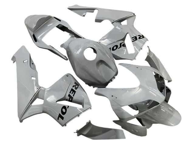 2003-2004 Honda CBR600RR Motorcycle Fairings - Silver Black Repsol Australia for Sale