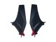 2003-2004 Honda CBR600RR Motorcycle Fairings - Red Glossy Black Matte Black Australia for Sale