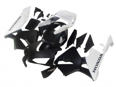 2003-2004 Honda CBR600RR Motorcycle Fairings - White Matte Black Australia for Sale