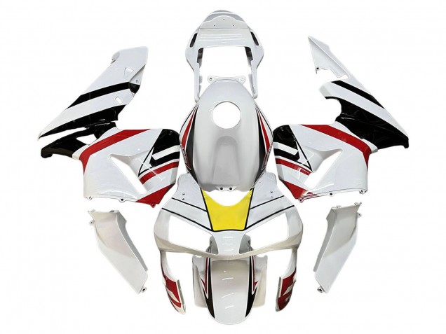 2003-2004 Honda CBR600RR Motorcycle Fairings - White Red Yellow Black Australia for Sale