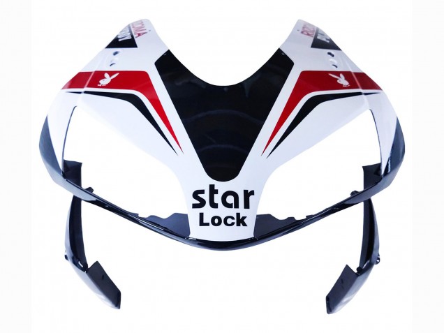 2003-2004 Honda CBR600RR Motorcycle Fairings - White Red Glossy Black DENSO Rimont Australia for Sale