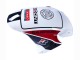 2003-2004 Honda CBR600RR Motorcycle Fairings - White Red Glossy Black DENSO Rimont Australia for Sale