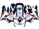 2003-2004 Honda CBR600RR Motorcycle Fairings - White Red Glossy Black DENSO Rimont Australia for Sale