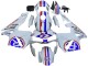 2003-2004 Honda CBR600RR Motorcycle Fairings - White Red Blue Australia for Sale