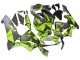 2003-2004 Honda CBR600RR Motorcycle Fairings - Yellow Matte Black Australia for Sale