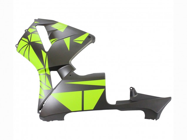 2003-2004 Honda CBR600RR Motorcycle Fairings - Yellow Matte Black Australia for Sale