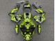 2003-2004 Honda CBR600RR Motorcycle Fairings - Yellow Matte Black Australia for Sale