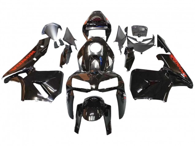 2005-2006 Honda CBR600RR Motorcycle Fairings - Glossy Black Australia for Sale