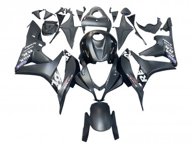 2007-2008 Honda CBR600RR Motorcycle Fairing - Matte Black White Repsol Australia for Sale