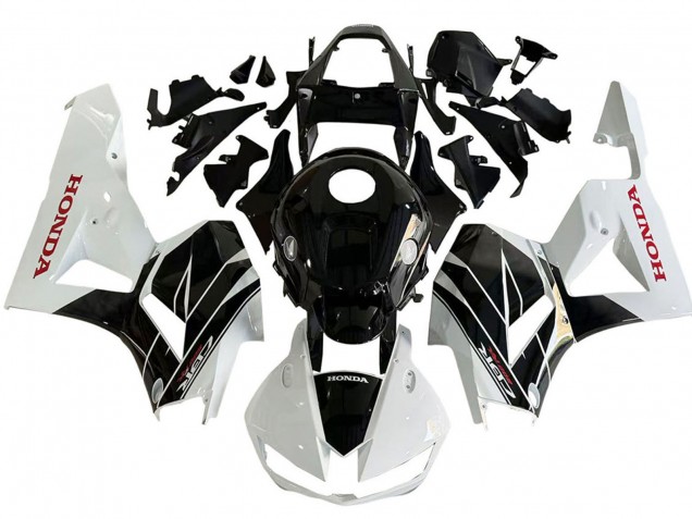 2013-2023 Honda CBR600RR Motorcycle Fairing Kits - White Glossy Black Australia for Sale