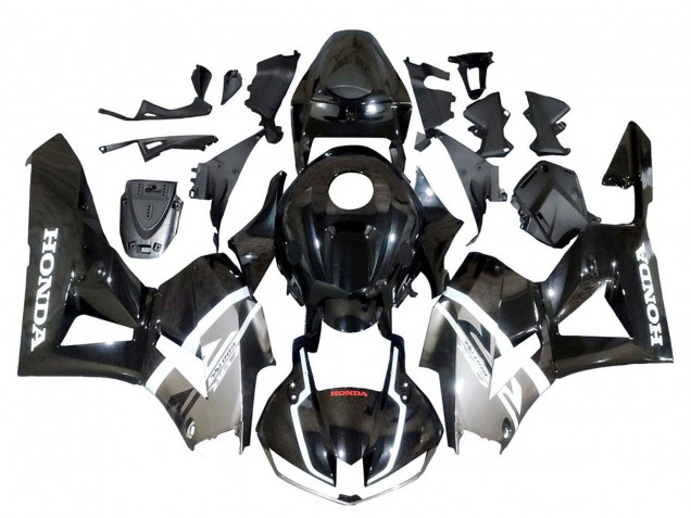 2013-2023 Honda CBR600RR Motorcycle Fairings - Silver Glossy Black Australia for Sale