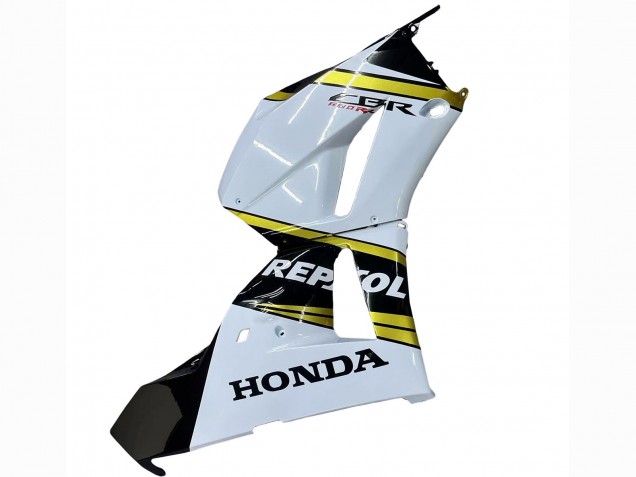 2013-2023 Honda CBR600RR Motorcycle Fairings - White Gold Glossy Black Repsol Australia for Sale