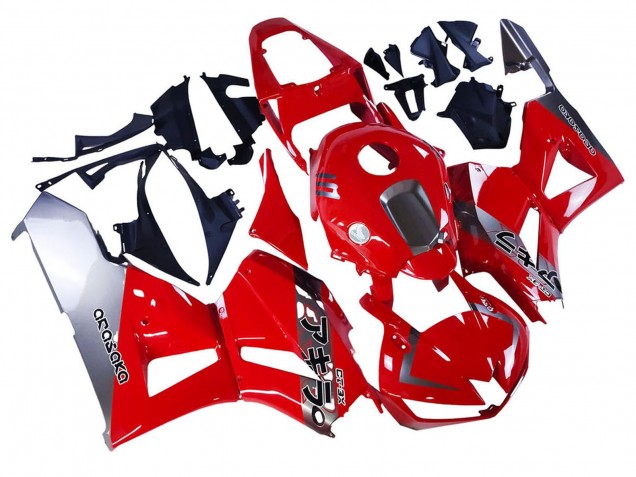 2013-2023 Honda CBR600RR Motorcycle Fairings - Silver Red Australia for Sale