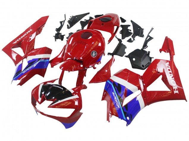 2013-2023 Honda CBR600RR Motorcycle Fairings - Red Blue Australia for Sale