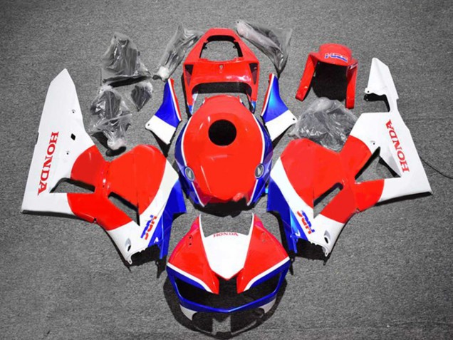 2013-2023 Honda CBR600RR Motorcycle Fairing Kits - White Red Blue HRC Australia for Sale