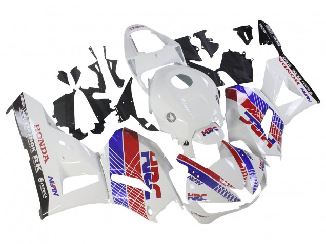 2013-2023 Honda CBR600RR Motorcycle Fairing - White Red Blue HRC Australia for Sale