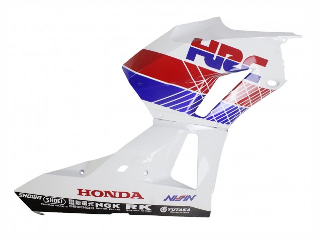 2013-2023 Honda CBR600RR Motorcycle Fairing - White Red Blue HRC Australia for Sale