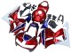 2013-2023 Honda CBR600RR Motorcycle Fairings - White Red Blue HRC Australia for Sale