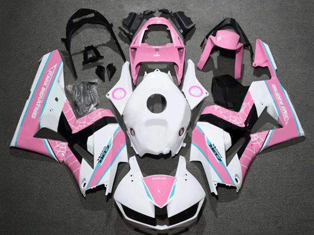 2013-2023 Honda CBR600RR Motorcycle Fairings - White Pink Australia for Sale