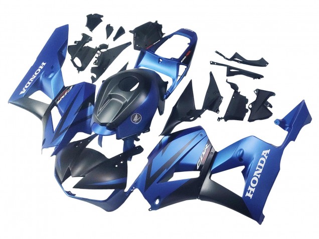 2013-2023 Honda CBR600RR Motorcycle Fairings - Blue Matte Black Racing Australia for Sale
