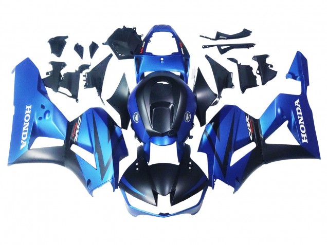 2013-2023 Honda CBR600RR Motorcycle Fairings - Blue Matte Black Racing Australia for Sale