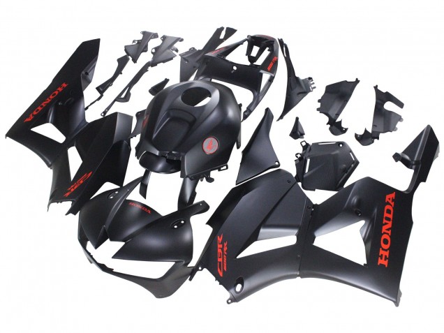 2013-2023 Honda CBR600RR Motorcycle Fairings - Matte Black Red Decals Australia for Sale