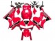 2013-2023 Honda CBR600RR Motorcycle Fairings - Red White Black Australia for Sale