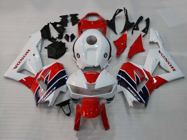 2013-2023 Honda CBR600RR Motorcycle Fairings - White Red Dark Blue HRC Australia for Sale