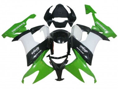 2006-2007 Kawasaki ZX10R Motorcycle Fairing - Green White Black Australia for Sale