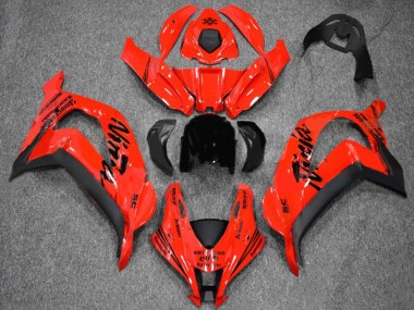 2016-2020 Kawasaki ZX10R Motorcycle Fairings - Red Black Australia for Sale