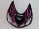 2006-2011 Kawasaki ZX14R ZZR1400 Motorcycle Fairings - Glossy Black Red Pink Flame Australia for Sale