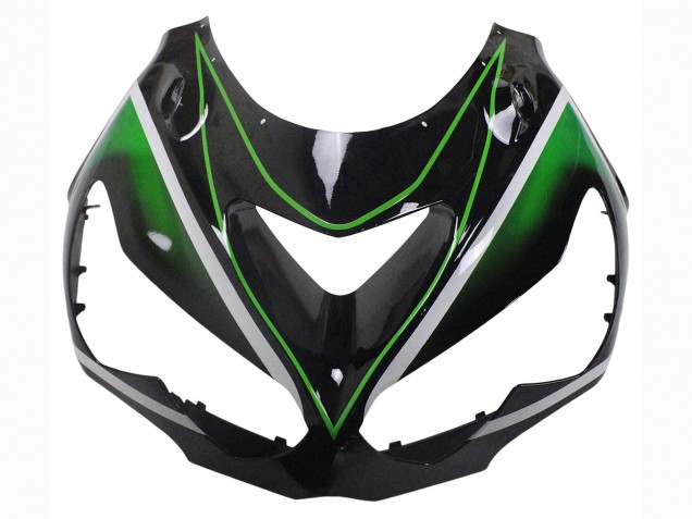 2012-2024 Kawasaki ZX14R ZZR1400 Motorcycle Fairings - Green Glossy Black Stripe Australia for Sale
