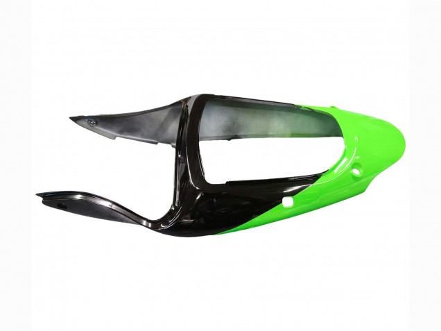 2000-2002 Kawasaki ZX6R Motorcycle Fairings - Green White Black Australia for Sale