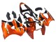2000-2002 Kawasaki ZX6R Motorcycle Fairings - Orange Black Australia for Sale