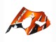 2000-2002 Kawasaki ZX6R Motorcycle Fairings - Orange Black Australia for Sale