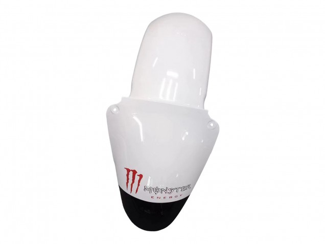2000-2002 Kawasaki ZX6R Motorcycle Fairings - White Black Red Monster Australia for Sale