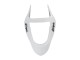 2003-2004 Kawasaki ZX6R Motorcycle Fairings - White Black Decals Australia for Sale