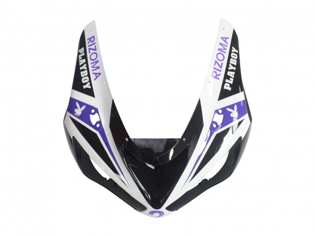 2005-2006 Kawasaki ZX6R Motorcycle Fairings - White Purple Black Rizoma Playboy DENSO Australia for Sale